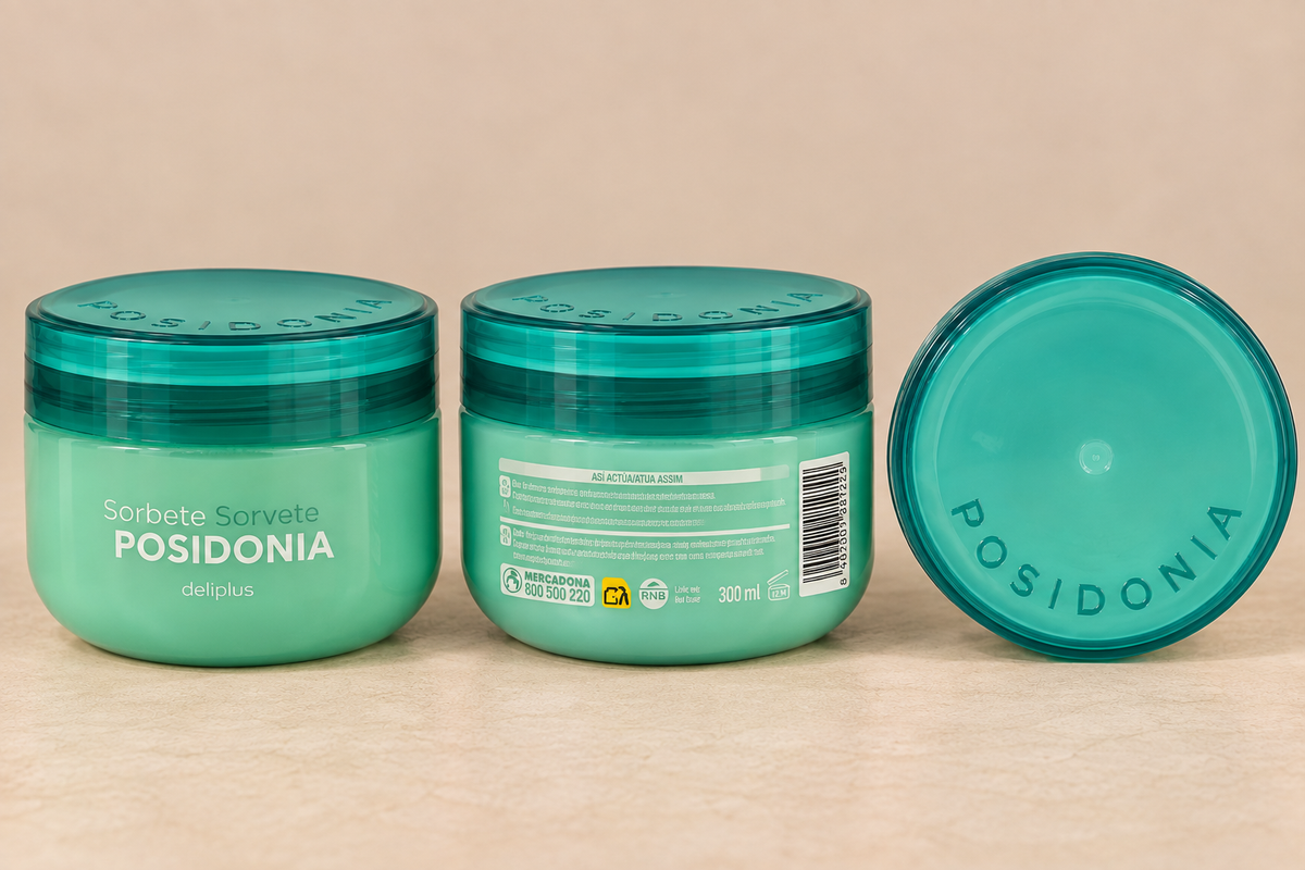 Deliplus Sorbete Posidonia – Körper-Sorbet mit Aloe Vera & Jojoba | 300 g
