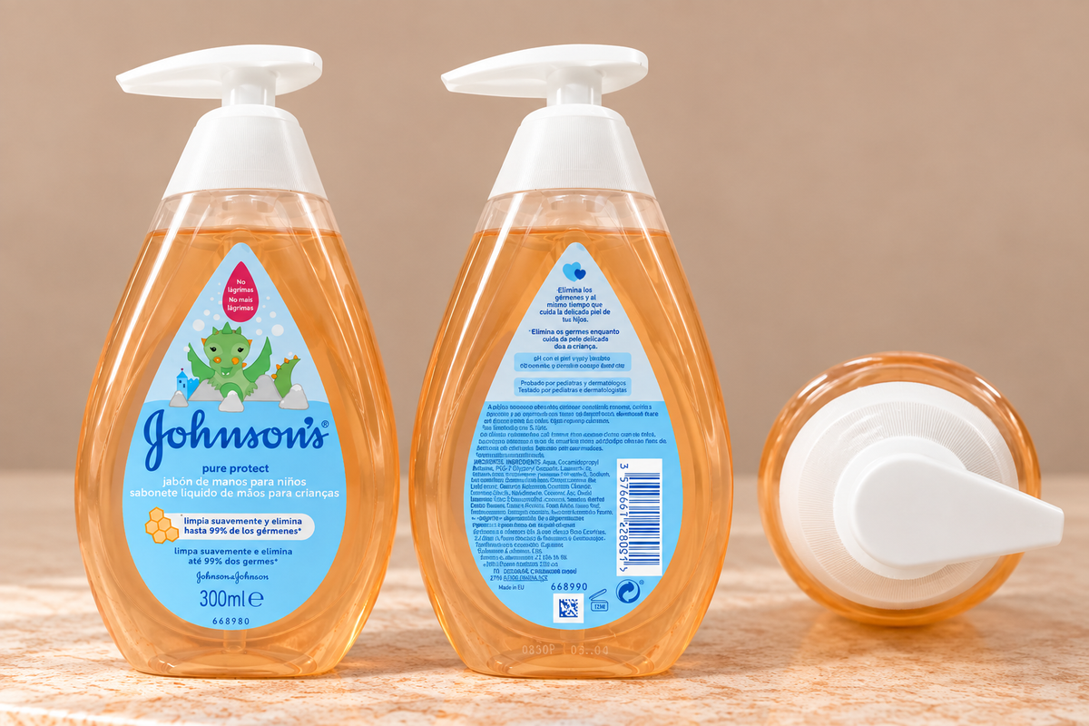 JOHNSON’S Pure Protect – Kinder-Handseife 300 ml