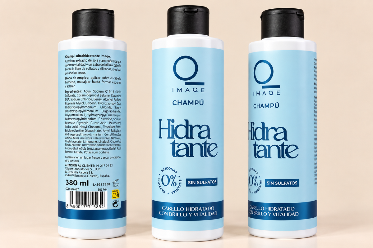 IMAQE Hidratante Shampoo 380 ml – Feuchtigkeit & Glanz