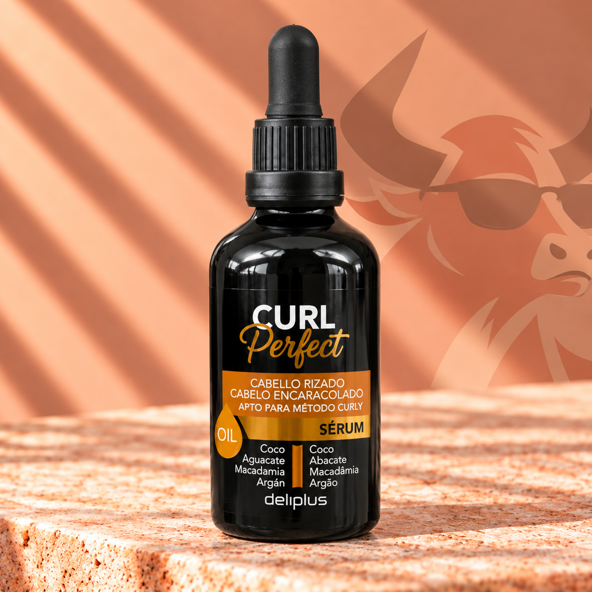 Deliplus Curl Perfect Sérum Oil – Locken-Serum für definierte, glänzende Locken | 100 ml