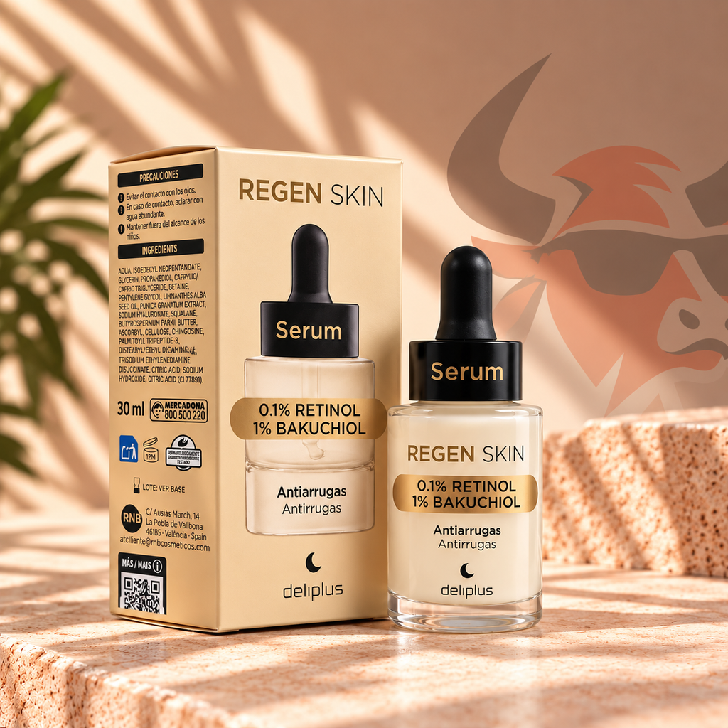 REGEN SKIN™ Retinol Serum – 0,1 % Retinol + 1 % Bakuchiol | 30 ml