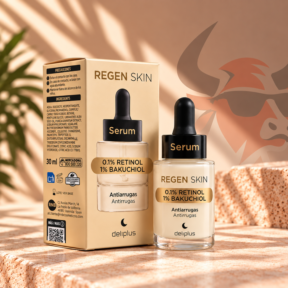 REGEN SKIN™ Retinol Serum – 0,1 % Retinol + 1 % Bakuchiol | 30 ml